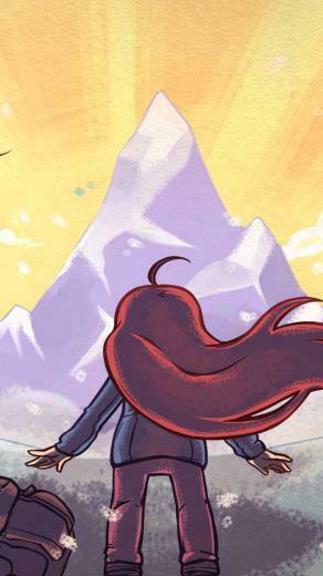 Custom Celeste Wallpaper Cat With Monocle