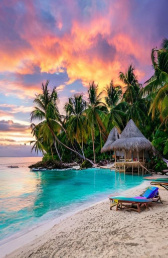 Maldives Beach Wallpaper