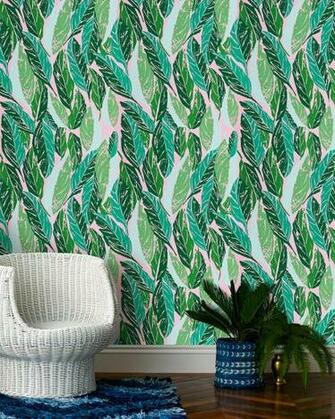Bananas For This Banana Leaf Wallpaper Kelly Golightly