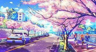 Anime Scenery Background