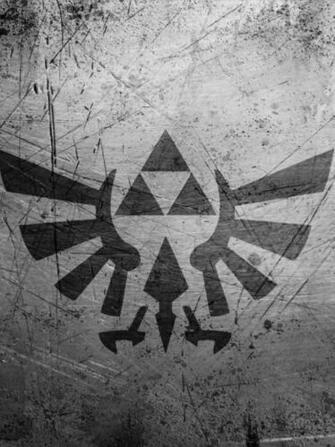 The Legend Of Zelda Grunge Logo Screensaver For Amazon Kindle