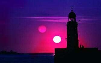 Pink And Purple Sunsets Sunset Wallpaper