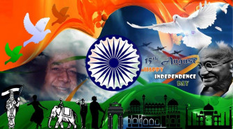 Happy 73rd Independence Day Image Indian Flag HD