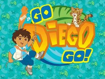 Go Diego Logo Wallpaper Cartoon