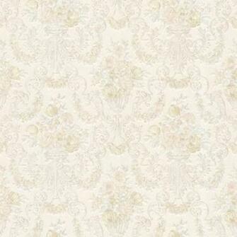 Phebe Yellow Floral Urn Modern Wallpaper By Warehouse