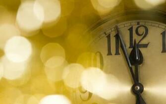 New Years Eve Clock Wallpaper