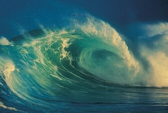 Cool Ocean Waves Background Water