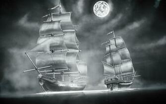 Ghost Ships Wallpaper Id Wallpapervortex