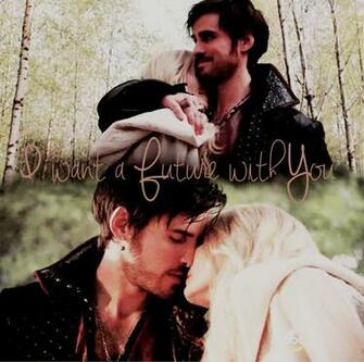 Once Upon A Time Image Emma And Hook Wallpaper