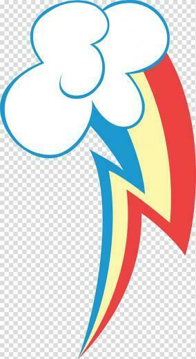 Rainbow Dash Cutie Mark Multicolored Illustration Transparent