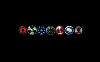 Fixed Arc Reactor Avengers Logo Wallpaper