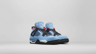 Cactus Jack Travis Scott Jordan Pair On White Aesthetic