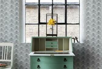 Vintage Cupboard Against Skull Wallpaper By Beware The Moon