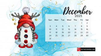December Calendar Desktop Wallpaper Entheosweb