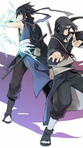 Uchiha Sasuke Wallpaper For iPhone Plus