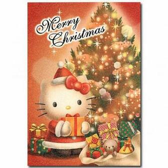 Hello Kitty Merry Christmas Wallpaper Vi Augura Di