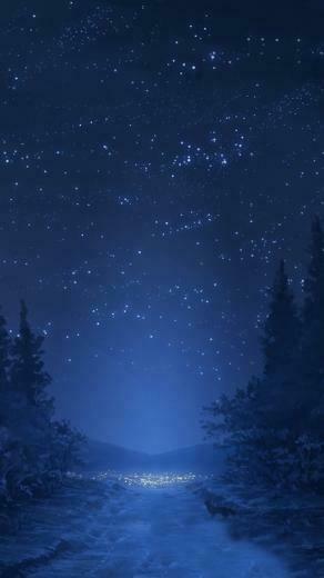 Night Sky iPhone 5s Wallpaper iPad
