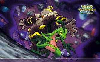 Grovyle And Dusknoir Surrounded Pok Mon Mystery Dungeon