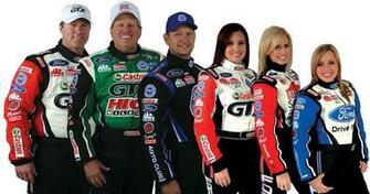 John Force Racing Robert Hight Ashley