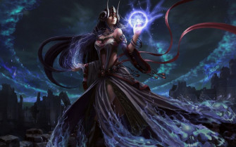 Witch Fantasy Occult Dark Art Artwork Magic Wizard Mage Sorcerer