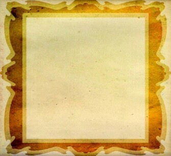 Frame Ppt Background Double Golden Background