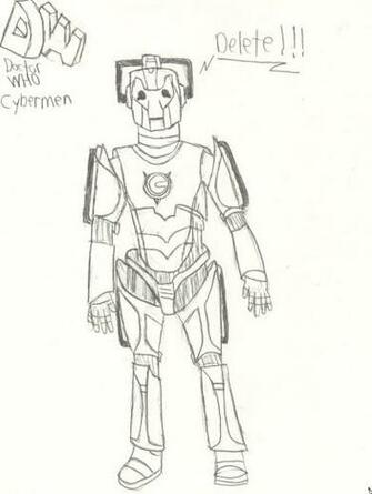 Doctor Who Cybermen By 1wyatt3