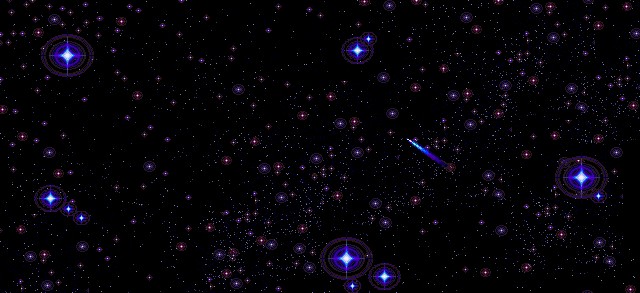 Big Stars Galaxy Background