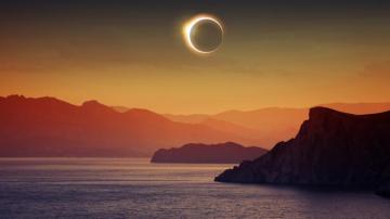 Wallpaper 4k Solar Eclipse 5k