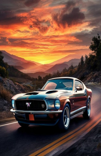 Classic Ford Mustang Wallpaper