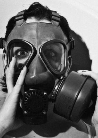 Epic Gas Mask Babes HD Wallpaper