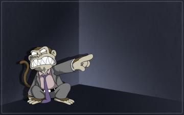 Evil Monkey Wallpaper On