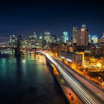 Manhattan Starry Night HD Wallpaper For iPad Mini HDwallpaper Net