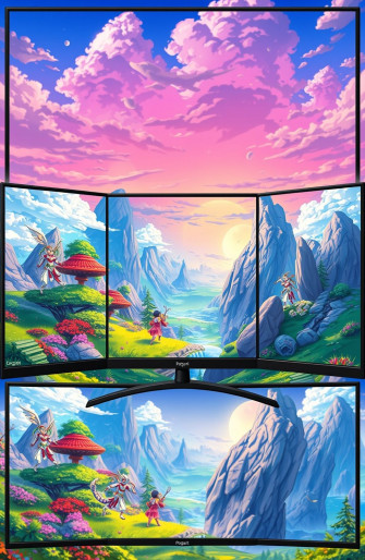 Triple Monitor Anime Wallpaper