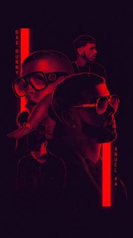 Anuel Aa And Bad Bunny Wallpaper