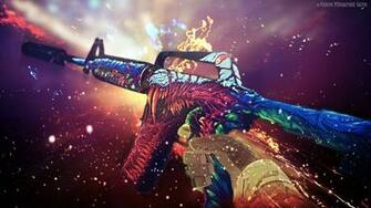 M4a1 S Hyper Beast Wallpaper By Patryk Podgrzybek Grzyb