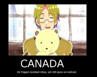 Hetalia Canada Vs Libya By Doccarpontair