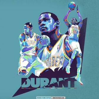 Kevin Durant Prodigy Okc Thunder Wallpaper Posterizes Nba