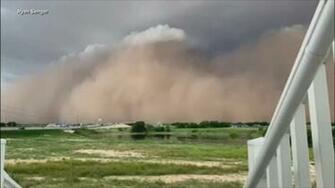 Rare Texas Haboob Sends Massive Wall Of Dirt Flying Video Abc13