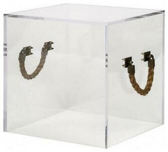 Lucite Cube Modern Storage Bins And Boxes By Greige