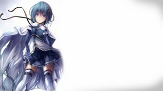Miki Crying Puella Magi Madoka Magica Wallpaper