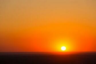 Bright Orange Wallpaper Sunset Stock