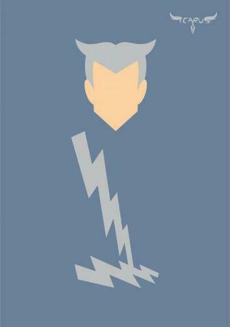 Minimalist Quicksilver By Elchavoman 4th BirtHDay Superheroes
