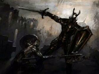 Versus Dark Knight Souls Wallpaper Thevideogamegallery