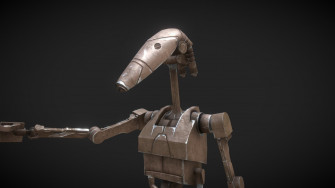 B1 Battle Droid Buy Royalty 3d Model By Roger Masats
