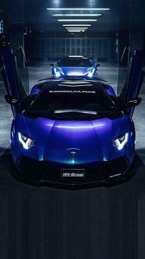 Blue Lamborghini Wallpaper Card From User
