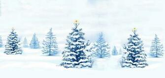 Snowy Christmas Background