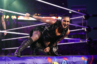 Wwe S Rhea Ripley On Injury Return Survivor Series Wargames Wallpaper