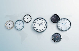 Time Zone Clock Wallpaper