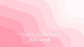 Pink Bible Wallpaper