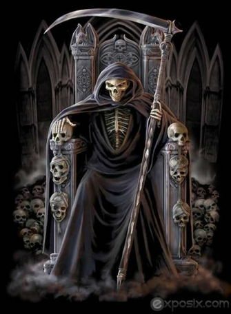 Fantasy Wallpaper King Grim The Reaper Death Scythe